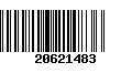 Código de Barras 20621483