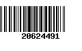 Código de Barras 20624491