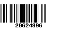 Código de Barras 20624996