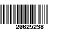 Código de Barras 20625238