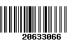 Código de Barras 20633066