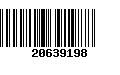 Código de Barras 20639198