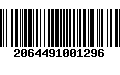 Código de Barras 2064491001296