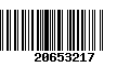 Código de Barras 20653217