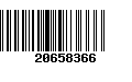 Código de Barras 20658366