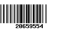 Código de Barras 20659554