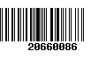 Código de Barras 20660086