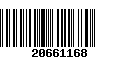 Código de Barras 20661168