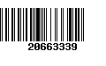 Código de Barras 20663339