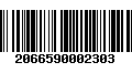 Código de Barras 2066590002303