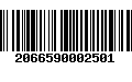 Código de Barras 2066590002501