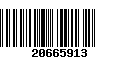 Código de Barras 20665913