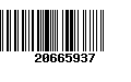 Código de Barras 20665937