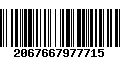 Código de Barras 2067667977715