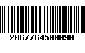 Código de Barras 2067764500090