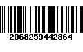 Código de Barras 2068259442864