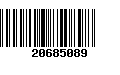 Código de Barras 20685089