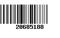 Código de Barras 20685188