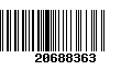 Código de Barras 20688363