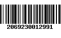 Código de Barras 2069230012991