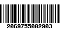 Código de Barras 2069755002903