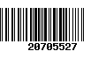 Código de Barras 20705527