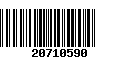 Código de Barras 20710590