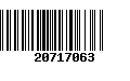 Código de Barras 20717063