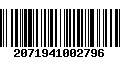 Código de Barras 2071941002796