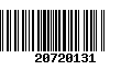 Código de Barras 20720131