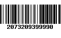 Código de Barras 2073209399990