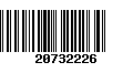 Código de Barras 20732226