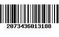 Código de Barras 2073436013188