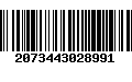 Código de Barras 2073443028991