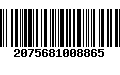 Código de Barras 2075681008865