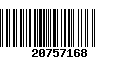 Código de Barras 20757168