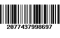 Código de Barras 2077437998697