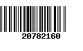 Código de Barras 20782160