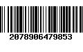 Código de Barras 2078906479853