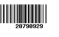 Código de Barras 20790929