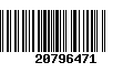 Código de Barras 20796471