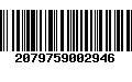 Código de Barras 2079759002946