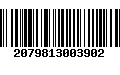 Código de Barras 2079813003902