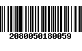 Código de Barras 2080050180059