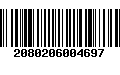 Código de Barras 2080206004697