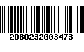 Código de Barras 2080232003473