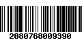 Código de Barras 2080768009390