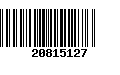 Código de Barras 20815127