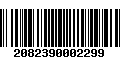 Código de Barras 2082390002299