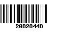 Código de Barras 20828448